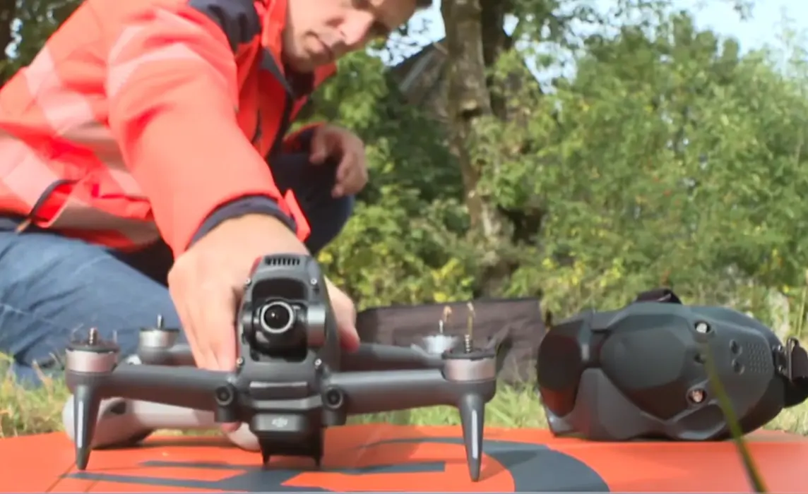 Drone de précision et équipements techniques Planigraphe